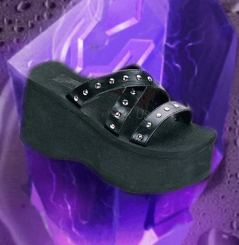 DemoniaCult FUNN-19 Sandals