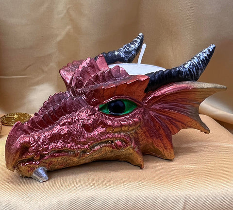 Dragon Head T-Light Holder