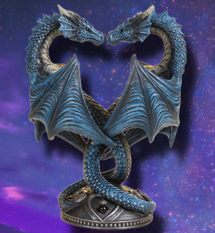 Anne Stokes Dragon Heart Candlestick