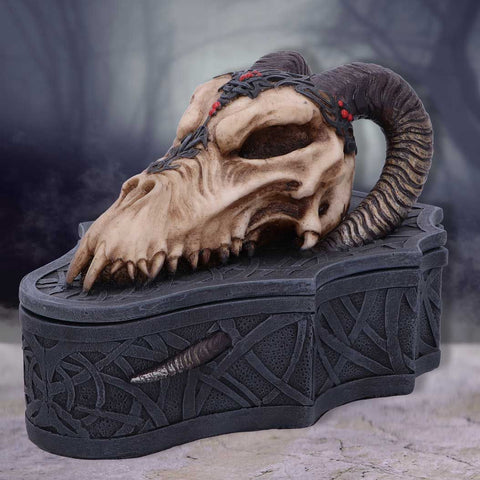 Monte Moore Dragon Skull Box