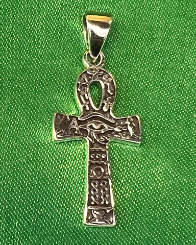 etNox Ankh Silver Pendant