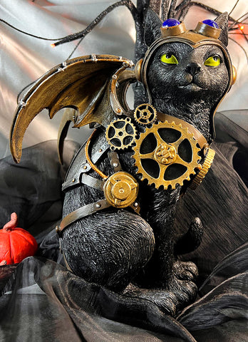 Feline Flight Steampunk Cat