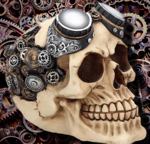 Goggles Steampunk Skull