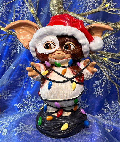 Gremlins Gizmo in Fairy Lights