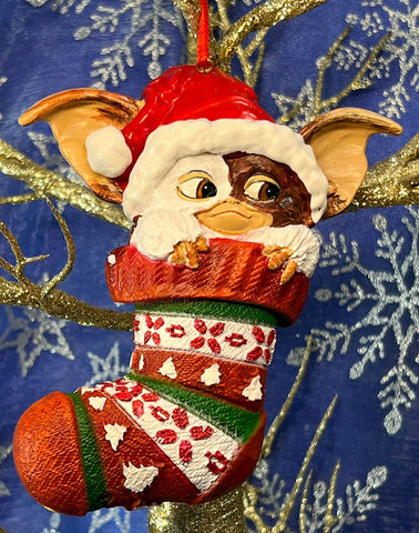 Gremlins Gizmo in Stocking Hanging Ornament