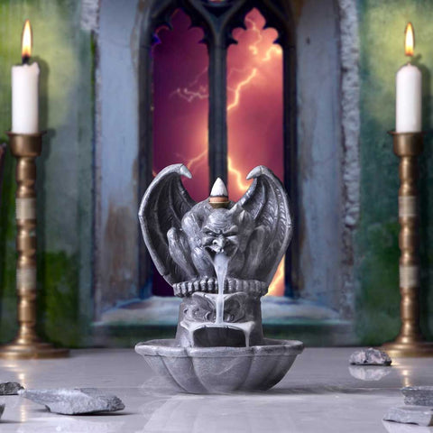 Grotesque Smoke Gargoyle Backflow Incense Burner