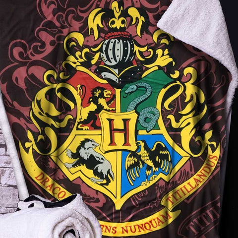 Harry Potter Hogwarts Crest Throw