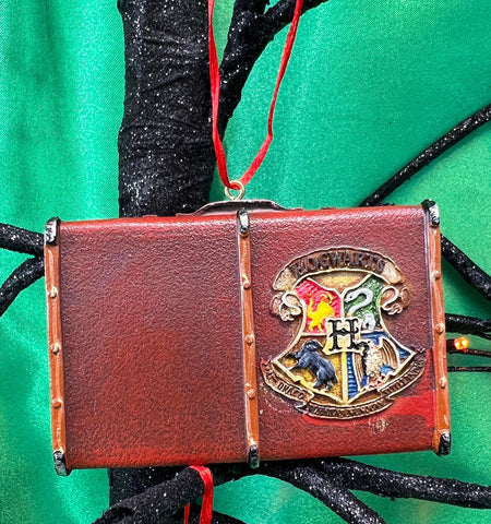 Harry Potter Hogwarts Suitcase Hanging Ornament