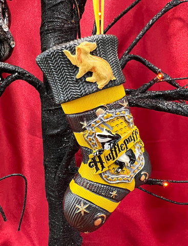 Harry Potter Hufflepuff Stocking Hanging Ornament