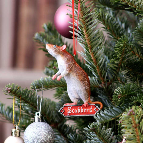 Harry Potter Scabbers Christmas Tree Decoration