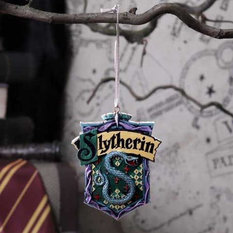 Harry Potter Slytherin Crest Christmas Ornament