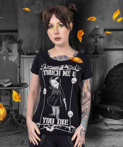 Heartless Touch Me You Die T-Shirt.