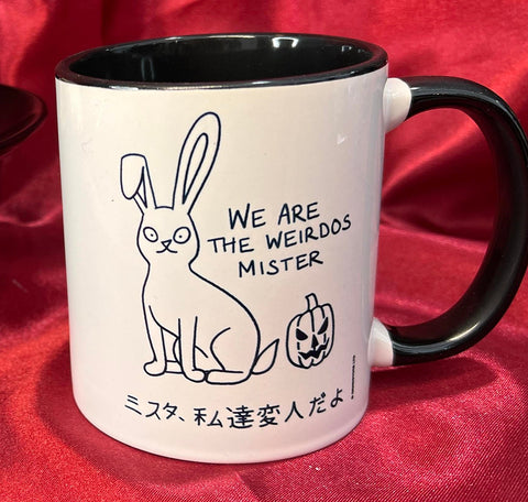 Kawaii Bunny We Are The Weirdos Mister Mug
