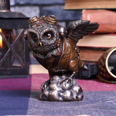 Learning to Fly Steampunk Owl