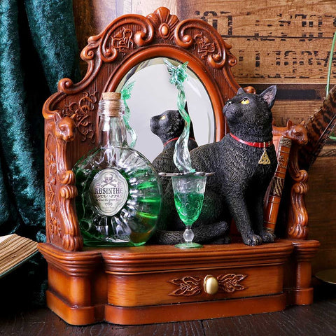 Lisa Parker Absinthe Cat Diorama