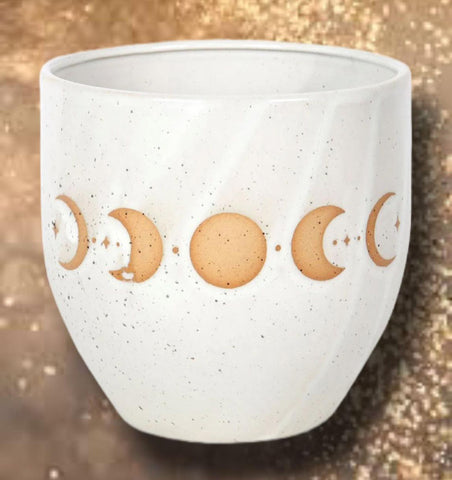 Moon Phase Plant Pot