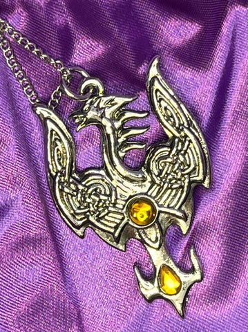 Celtic Avalonian Phoenix Pendant
