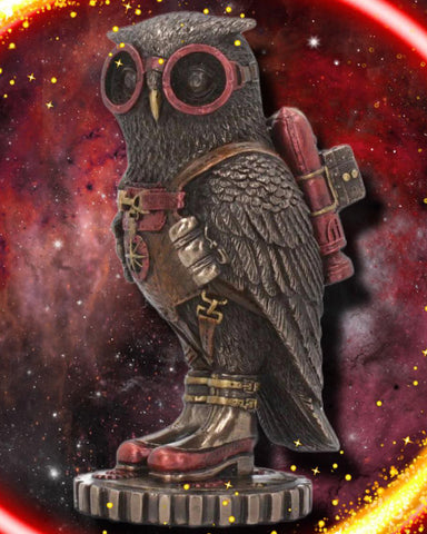 Odd Wing Steampunk Owl