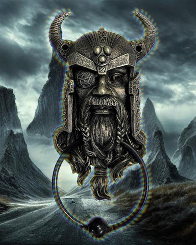 Odin's Realm Door Knocker