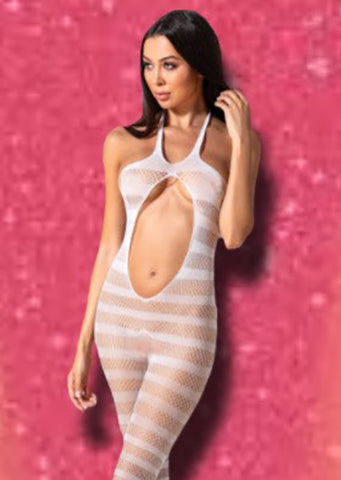 Passion Bodystocking BS081 White