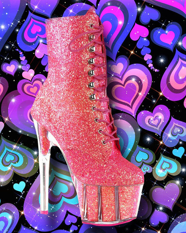 Pleaser Pink ADORE 1020G Boots