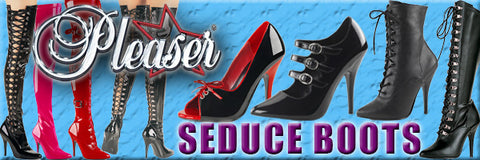 Pleaser Seduce Boots and Shoes