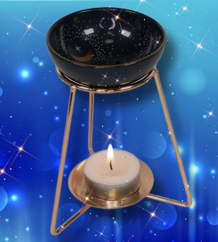 Purple Star Sign Oil Burner