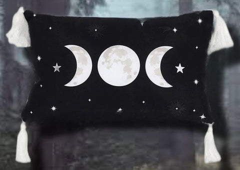 Rectangular Triple Moon Cushion