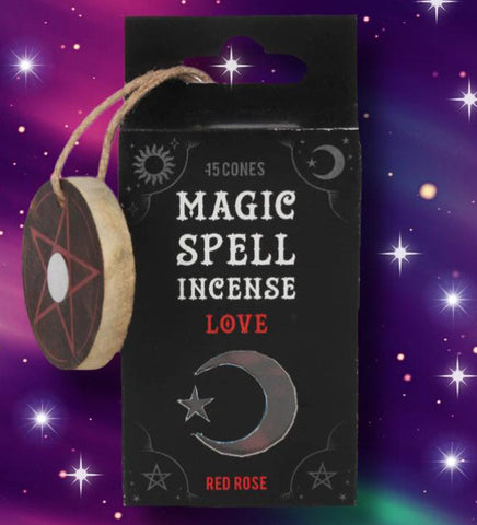 Rose Love Spell Incense Cones