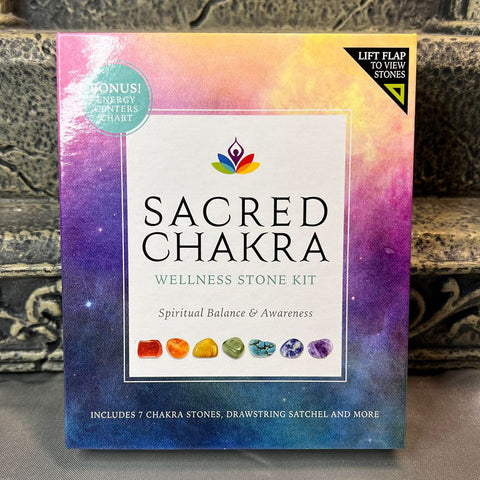 Sacred Chakra Wellness Stones Kit