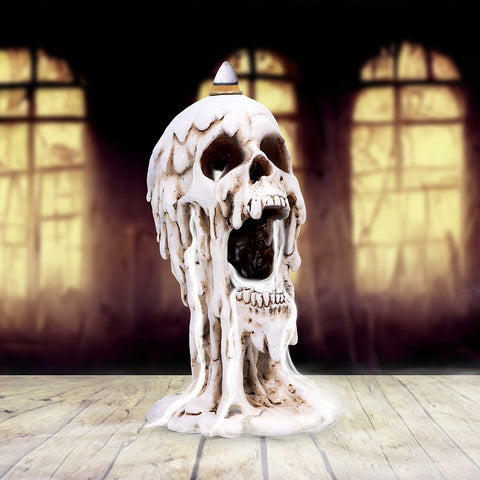 Scorching Melting Skull Incense Burner