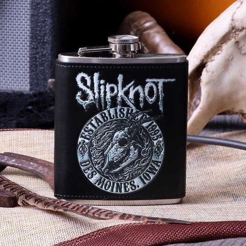 Slipknot Flaming Goat Hip Flask
