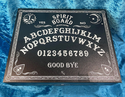 Spirit Board Jewellery Box Black