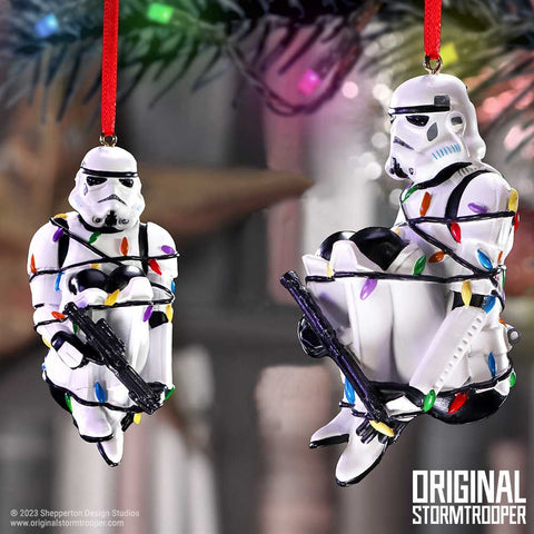 Nemesis now Star Wars: Stormtrooper Santa Hat Hanging Ornament
