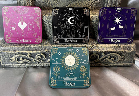 Something Different Tarot Coaster Set