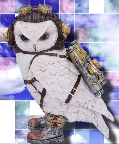 The Aviator Steampunk Owl