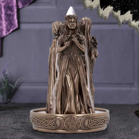 Triple Goddess Backflow Incense Burner