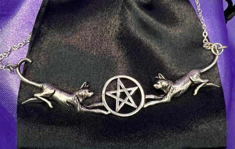 Witches Familiars, Familiar’s Pentacle Pendant