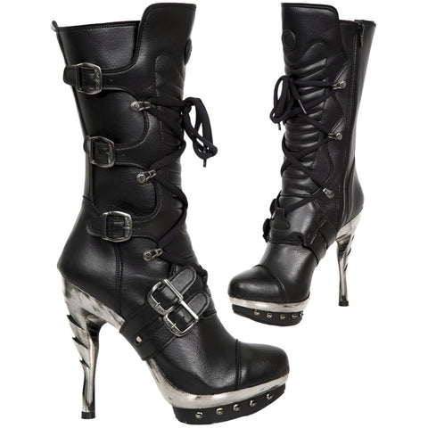 new rock high heel boots