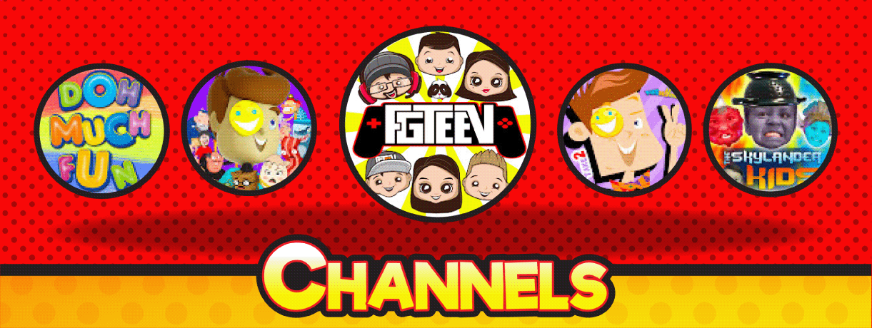 The Fgteev Funnel Vision Family Official Site - animated character roblox youtube face youtube