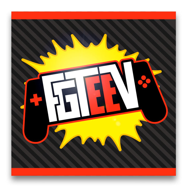 FGTeeV Controller Logo Jumbo Sticker FGTeeV Official Store