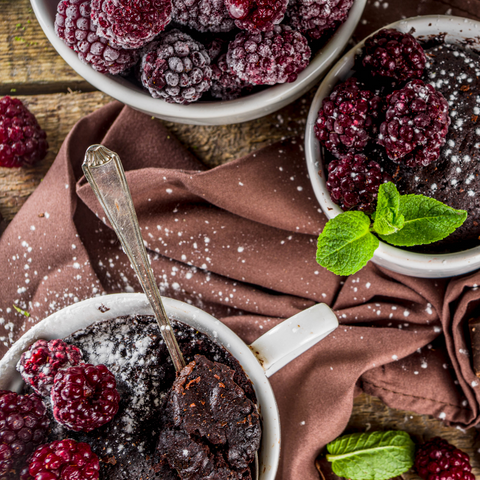 100-Calorie Chocolate Mug Cake