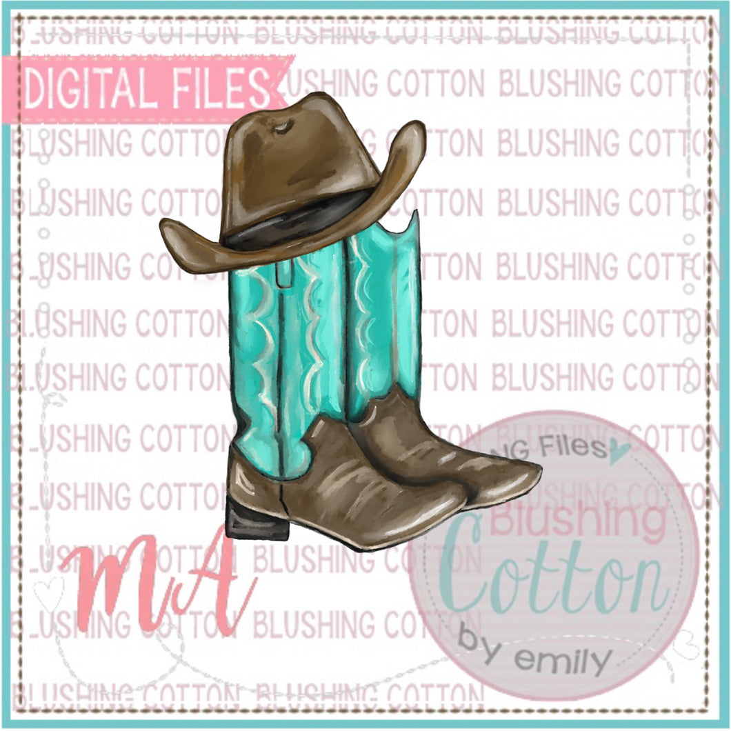 blush cowboy boots
