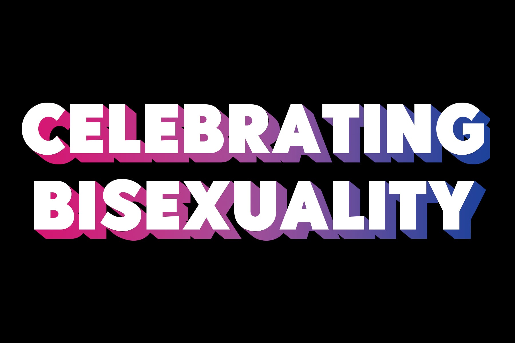 Celebrating Bisexuality Supporting 3 Amazing Bi Organisations Rainbow And Co