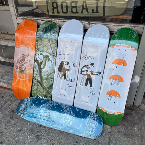 coda skateboard decks