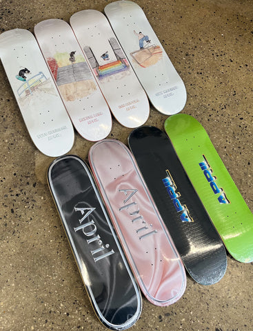 april skateboards skate decks