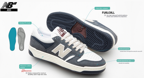 new balance numeric 480 skate shoe