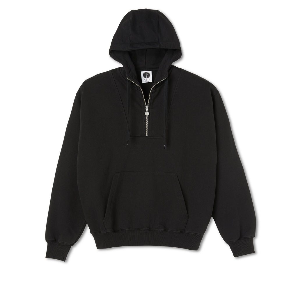 Zip hoodie black