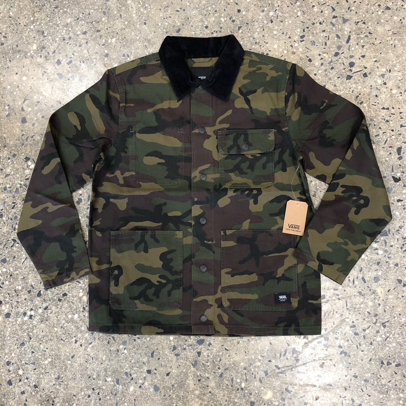 camo vans jacket