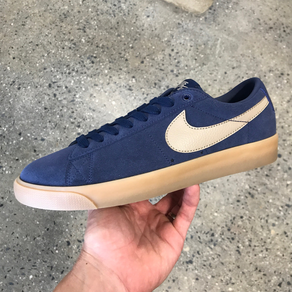 nike sb blazer low gt navy